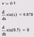 З. Приер правильного и неправильного применения дифференцирования